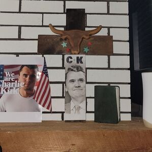 Handmade CHARLIE KIRK CROSS